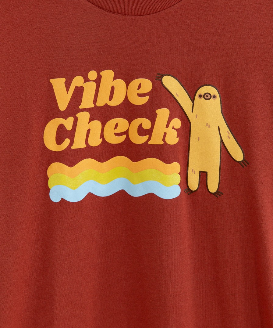 Jakprints Sloth Vibe Check Uni Tee Guys & Uni