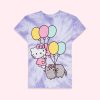 Hybrid Hello Kitty® X Pusheen® Purple Uni Tee Tees & Tanks