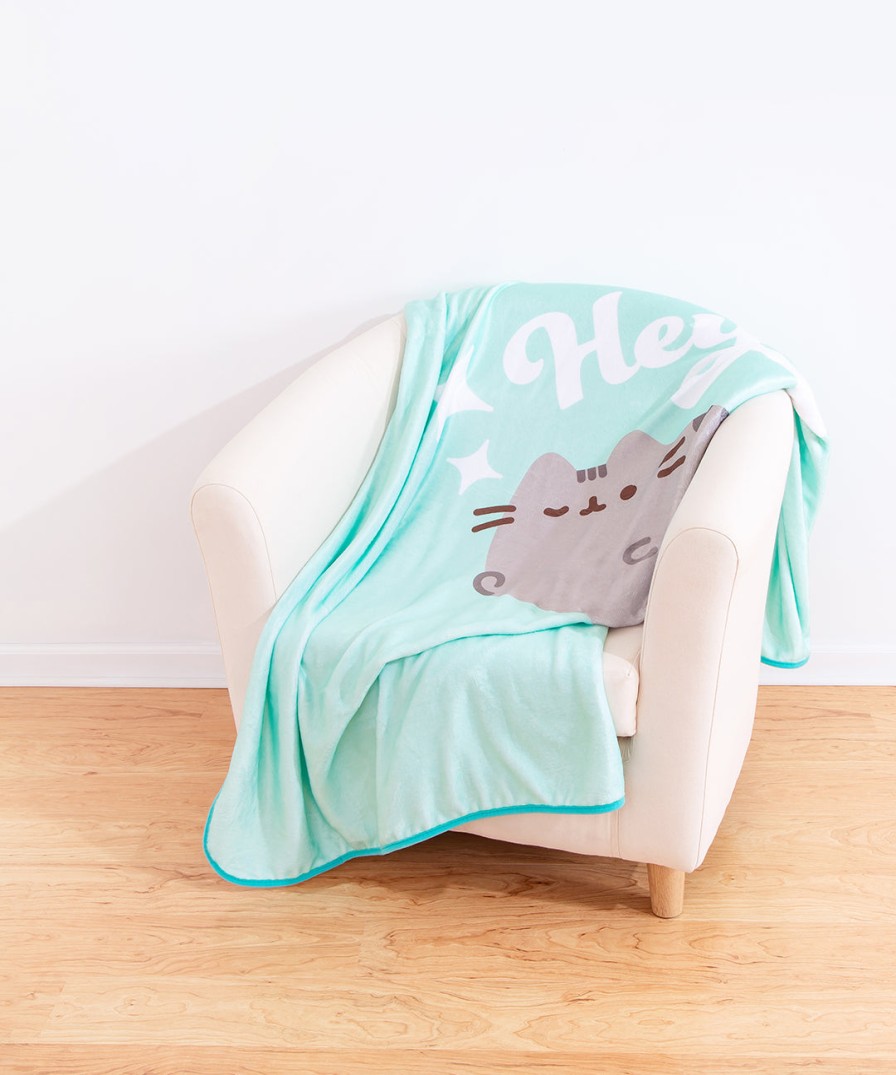 IML Pusheen Hey Throw Blanket Bed & Bath