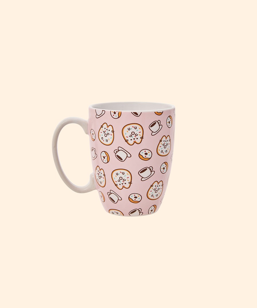 Enesco: ONIM Pusheen Pink Donuts & Coffee Mug Kitchen & Pet