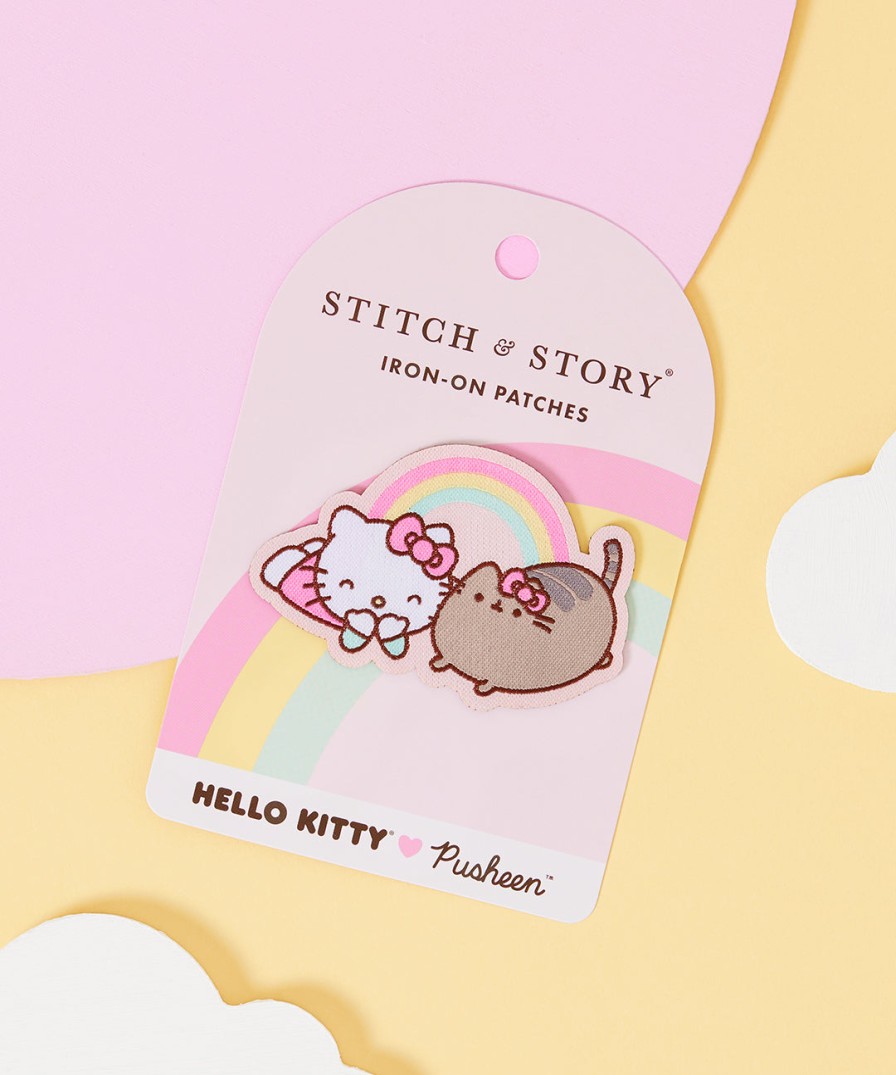 Stitch & Story Hello Kitty® X Pusheen® Large Patch Crafts & Games