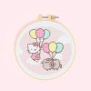 Stitch & Story Hello Kitty® X Pusheen® Cross-Stitch Kit Crafts & Games