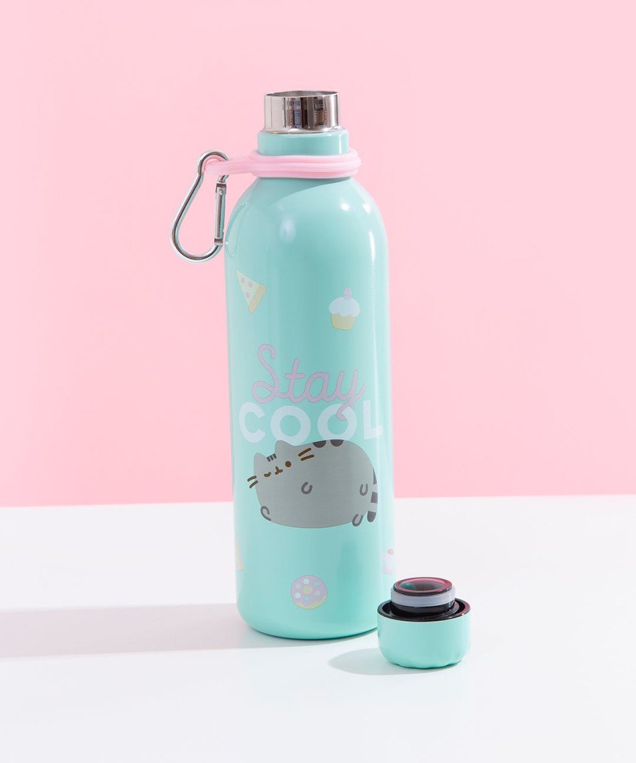 Grupo Erik Pusheen Stainless Steel Waterbottle Kitchen & Pet