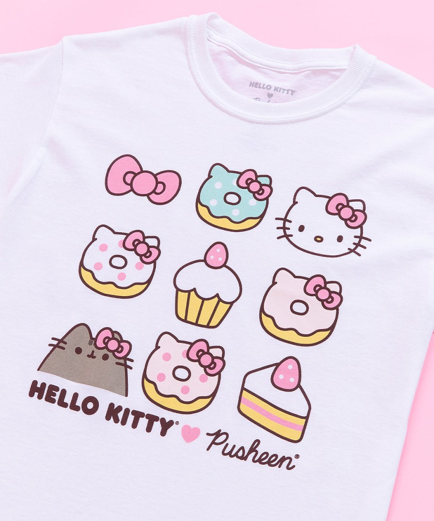 Hybrid Hello Kitty® X Pusheen® Ladies Tee Ladies