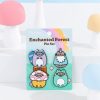 JinSheu Pusheen Enchanted Forest Pin Set Pins, Patches & Keychains