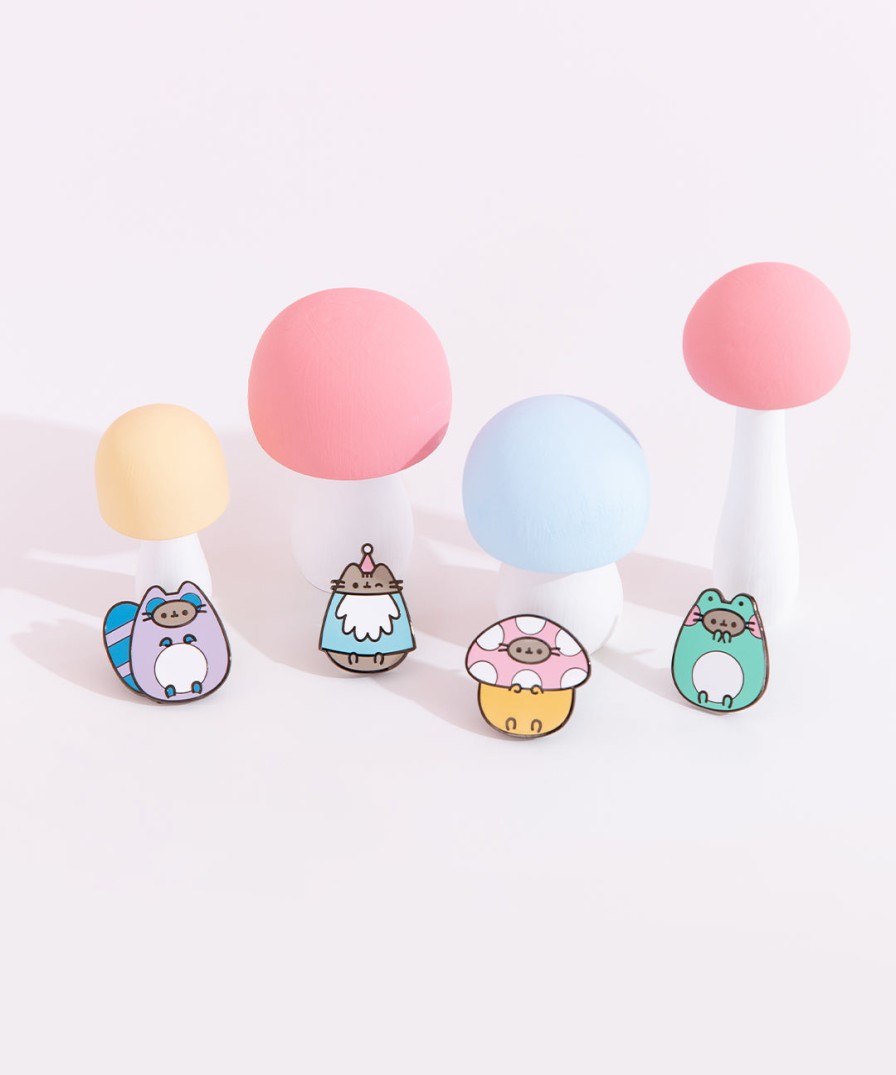 JinSheu Pusheen Enchanted Forest Pin Set Pins, Patches & Keychains