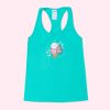 ACDC Pusheen Ice Cream Cone Ladies Tank Ladies