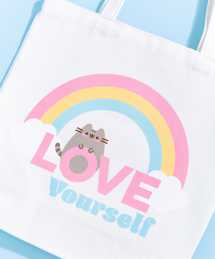 Blueprint Pusheen Rainbow Tote Bag Office & Tech