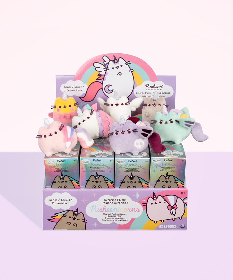 GUND Magical Pusheenicorns Surprise Plush Pins, Patches & Keychains