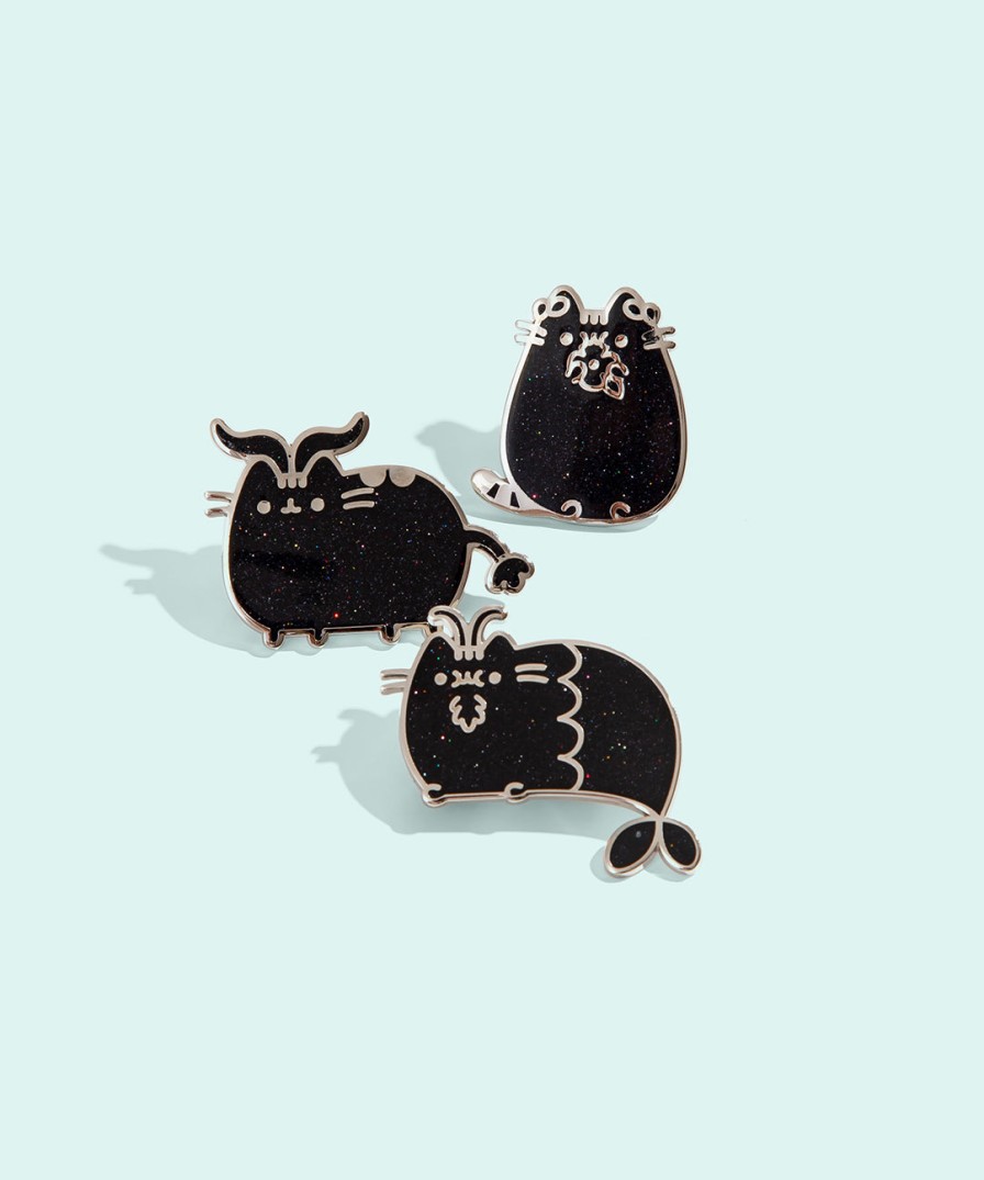 JinSheu Pusheen Capricorn Pin Pins, Patches & Keychains