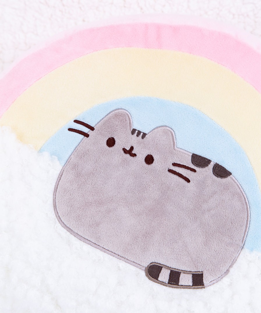 GUND Rainbow Pusheen Plush Pillow Bed & Bath