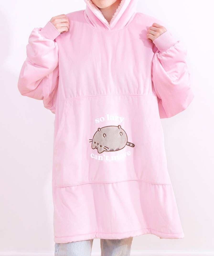 ACDC Pusheen Wearable Blanket Hoodie Guys & Uni