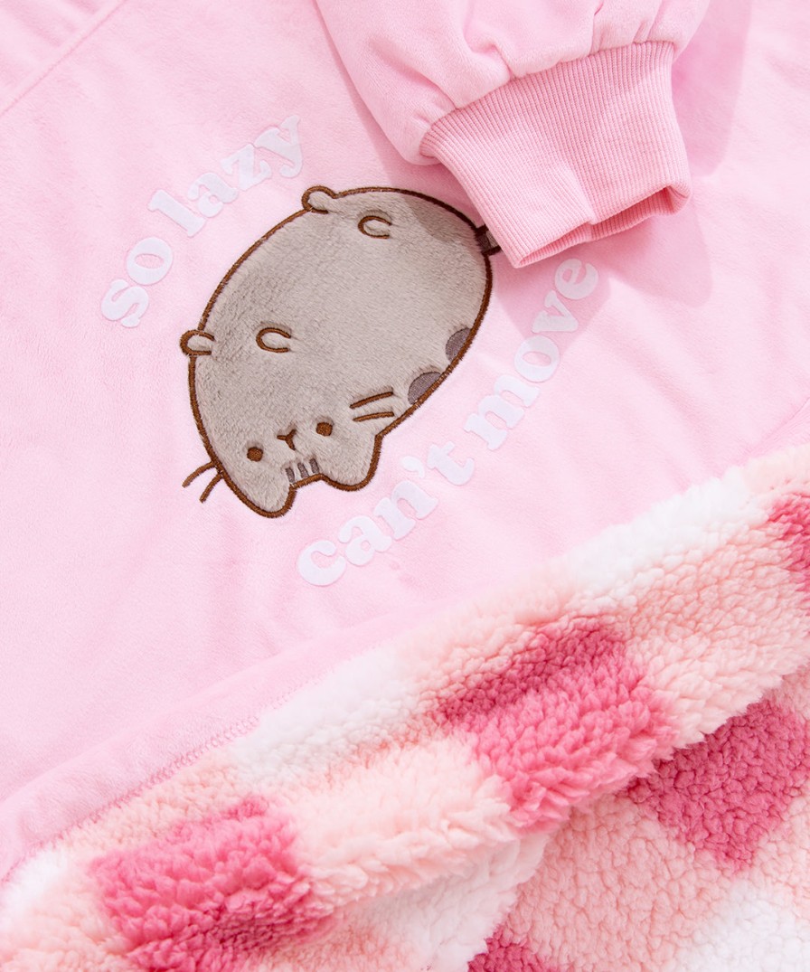 ACDC Pusheen Wearable Blanket Hoodie Guys & Uni