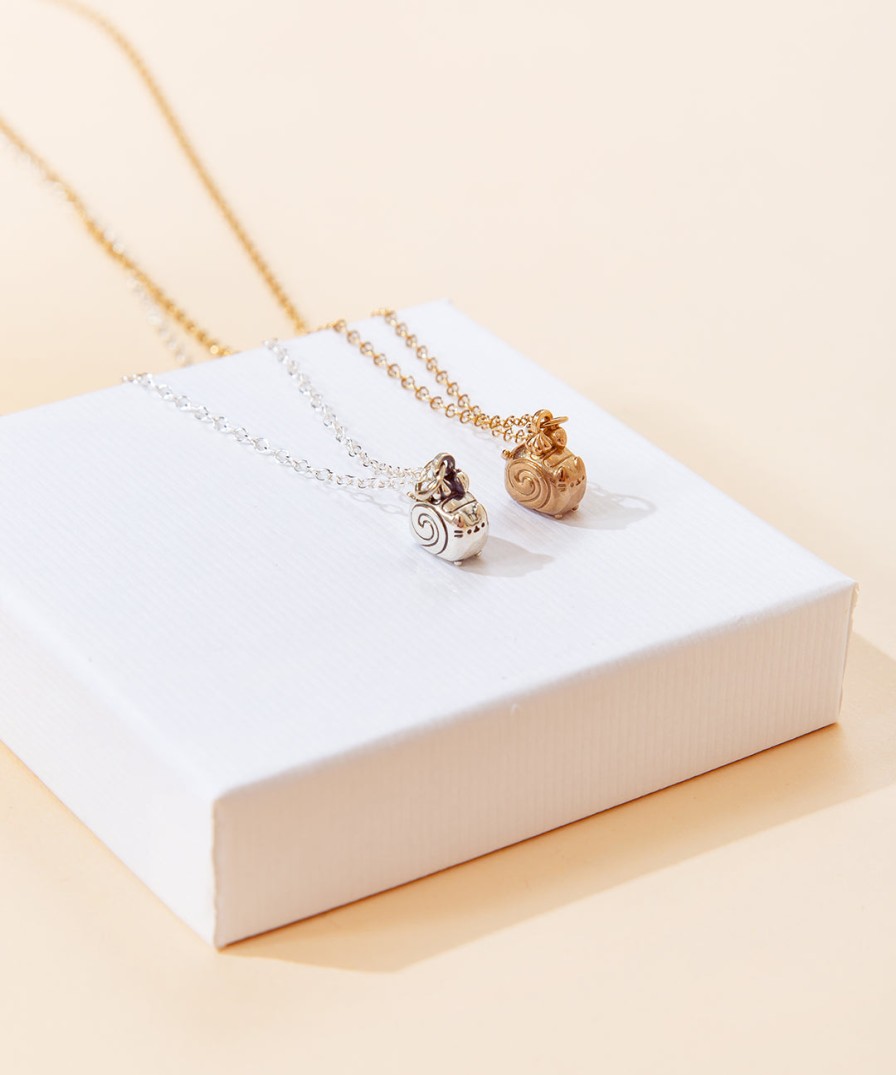 Licensed to Charm Swiss Roll Pusheen Charm Necklace Jewelry