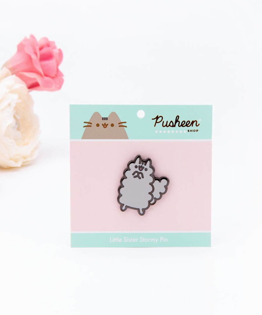 JinSheu Little Sister Stormy Pin Pins, Patches & Keychains