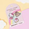 Stitch & Story Hello Kitty® X Pusheen® Patch Set Pins, Patches & Keychains