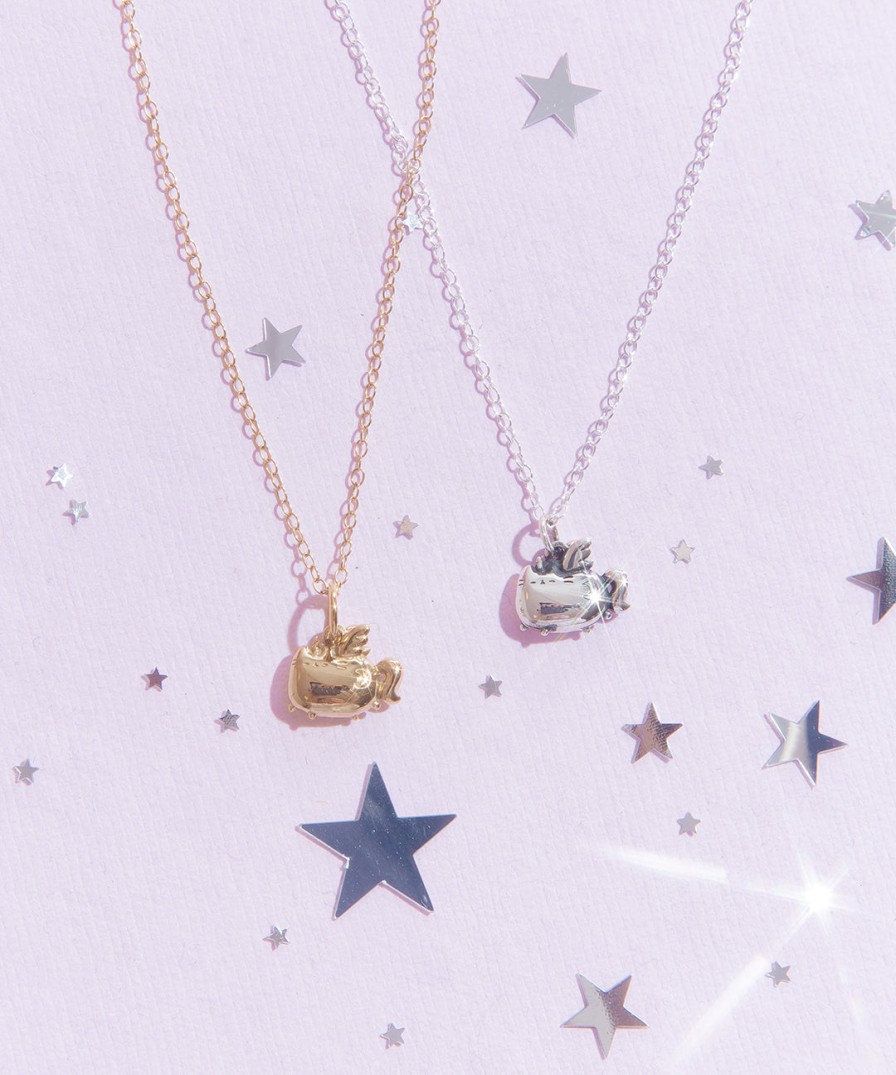 Licensed to Charm Super Pusheenicorn Charm Necklace Jewelry