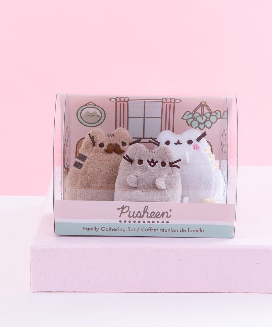 GUND Pusheen Family Gathering Plush Collector Set Plush & Squisheens