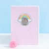 Blueprint Pusheen Rainbow Plush Notebook Office & Tech